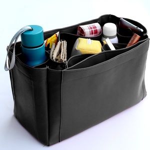 Vegan leather purse organizer